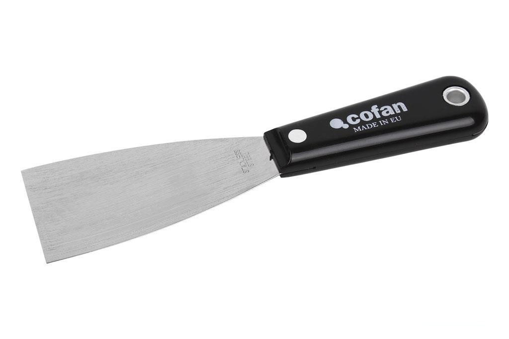 Espatula Inox con Mango Abs 40mm