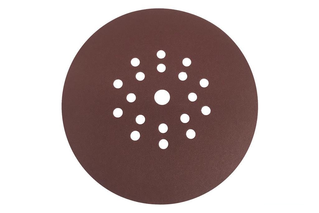Disco Lija con Velcro de Óxido Aluminio Rojo Ø225 G-220 Venta Unitaria