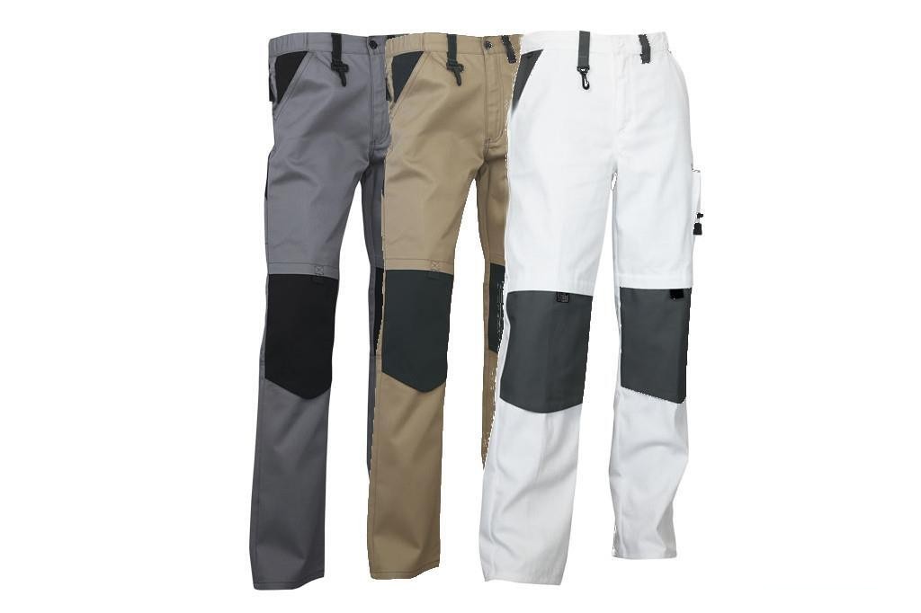 Pantalon Trabajo Lenoir 280Gms/M Gris-Negro T-50