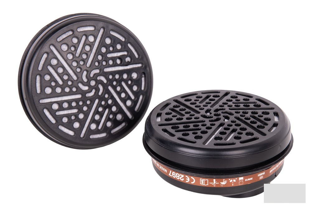 Set de 2 Filtros Tipo A1 (Adaptables a Máscara Facial)