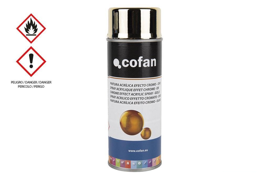 Pintura Cromo Oro 400 Ml