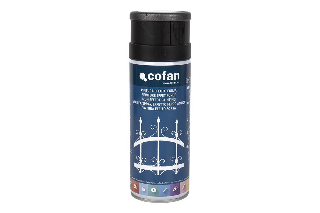 Pintura Efecto Forja Negro 400 Ml