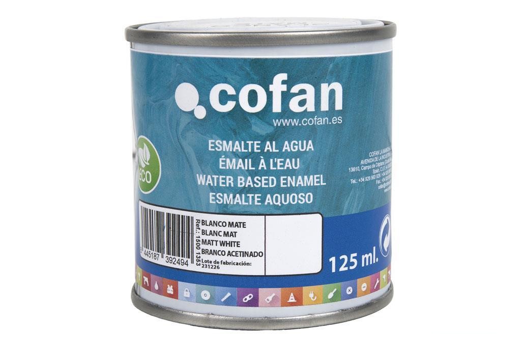 Esmalte Al Agua (125 Ml) Blanco Mate