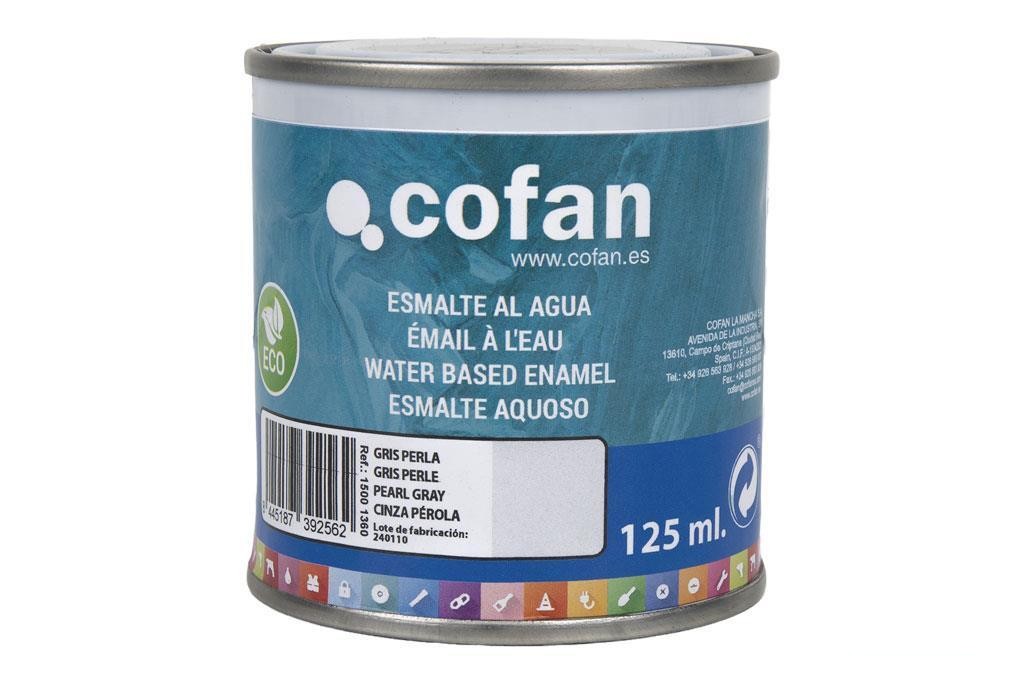 Esmalte Al Agua (125 Ml) Gris Perla Brillo