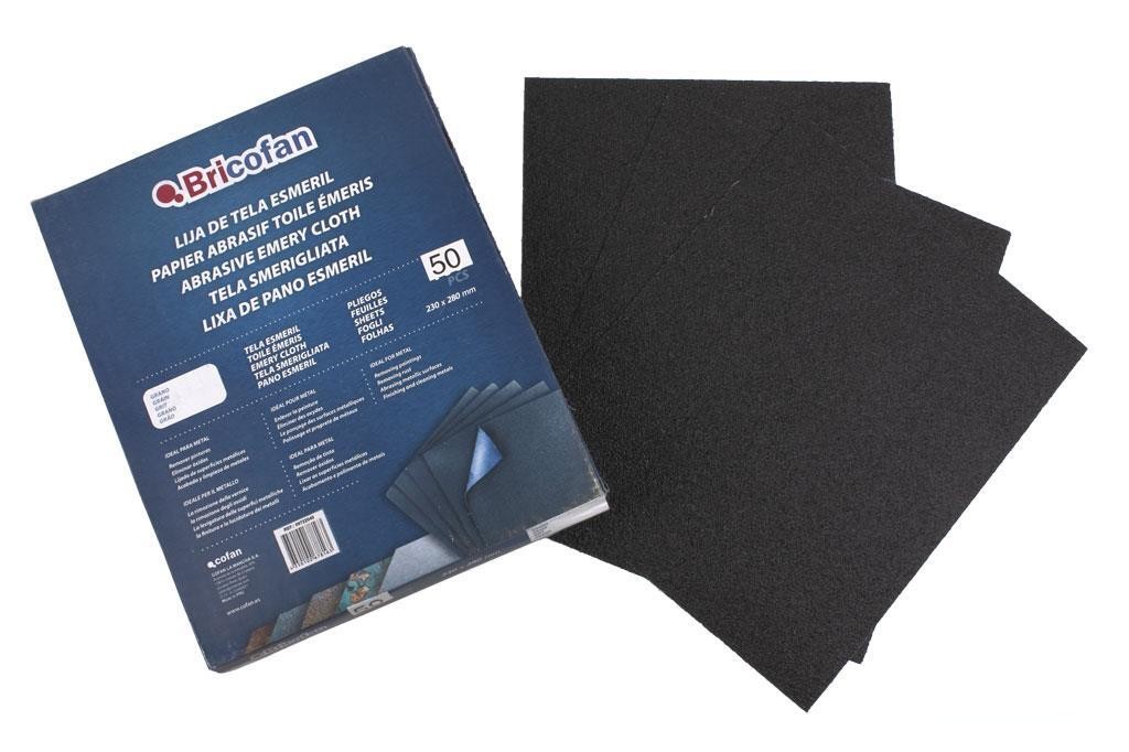 Pliego Tela Esmeril Metal G.120 (230X280) Venta Unitaria - vista alternativa