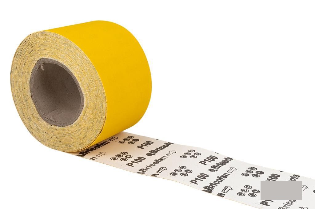 Rollo Lija de Papel 100 X 25 M. G.100