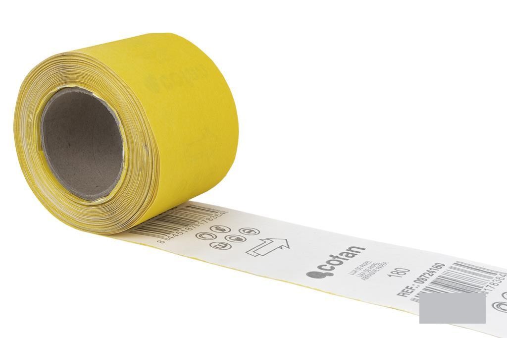 Rollo Lija de Papel 100 X 25 M. G.180