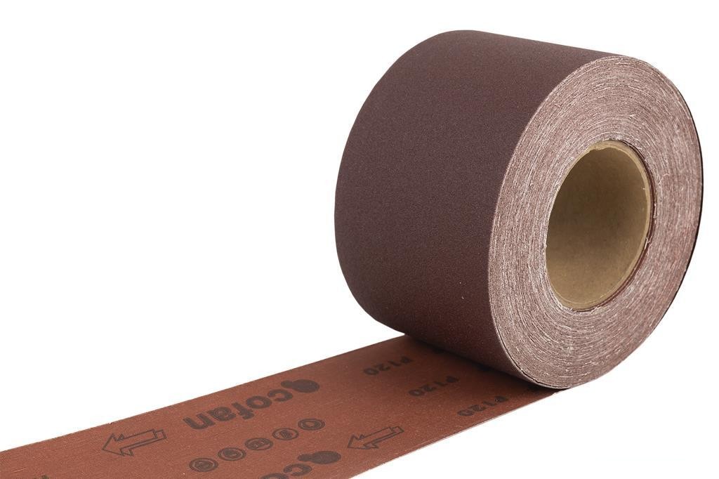 Rollo Lija Tela Universal 100 X 25 M. G.120