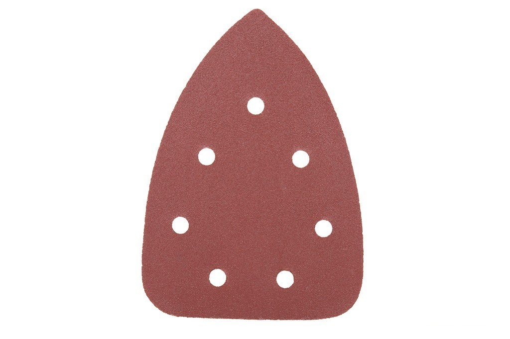 Hoja de Lijado Lijadora Mouse 7 Agujeros 100 X 140 Mm G 180