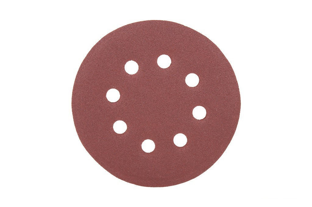 Hoja de Lijado Lijadora Orbital 8 Agujeros Ø125 Mm G 180