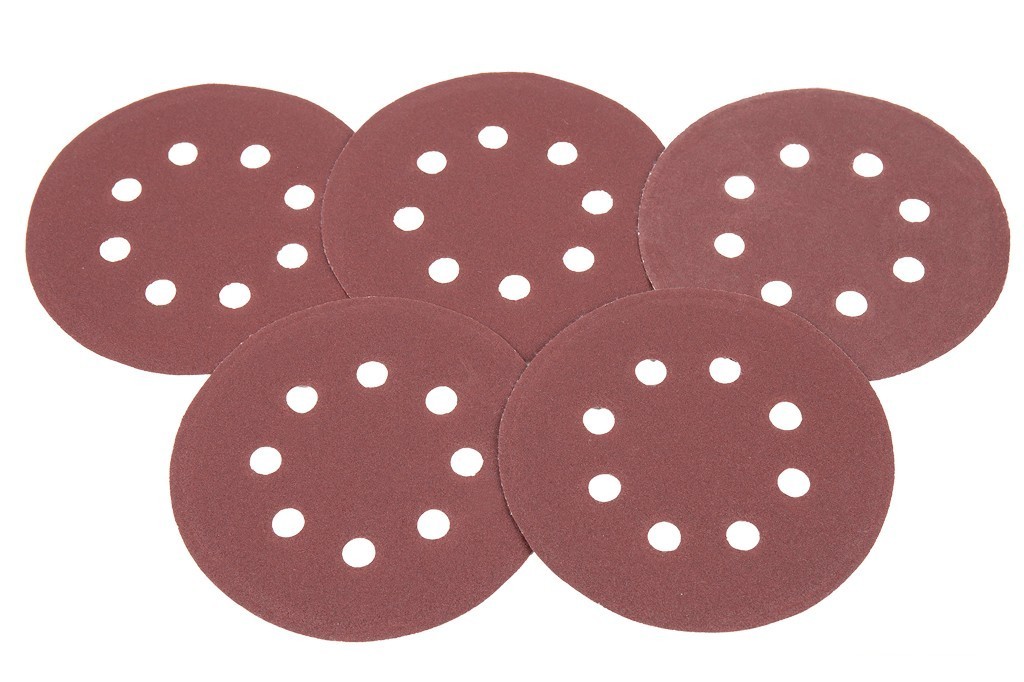 Hoja de Lijado Lijadora Orbital 8 Agujeros Ø125 Mm G 180 - vista alternativa
