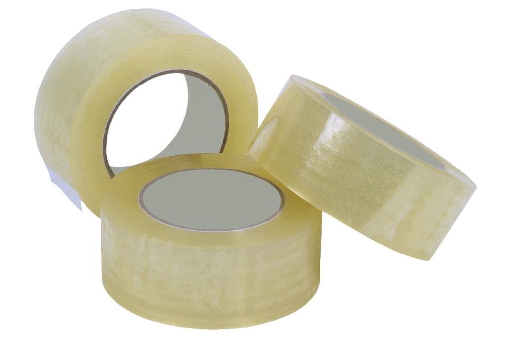 Precinto Acrilico Transparente 45 Micras 48mm X 132Mts