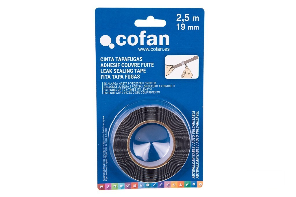 Cinta Autovulcanizante (2,5 M X 19 Mm)