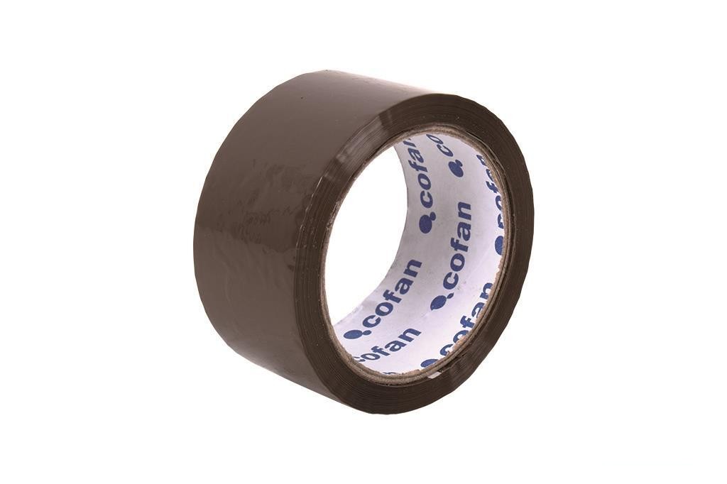 Precinto Acrilico Marron 45 Micras 48 Mm X 132 Metros