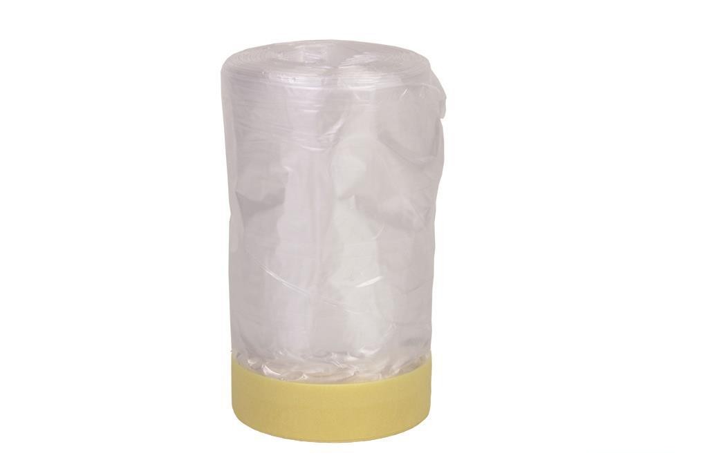 Rollo Cinta Crepe + Plástico 80° (60Cm X 22.5M)