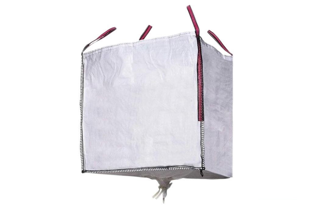 Big Bag Escombros 90X90X90Cms Blanco C/Valv.descarga