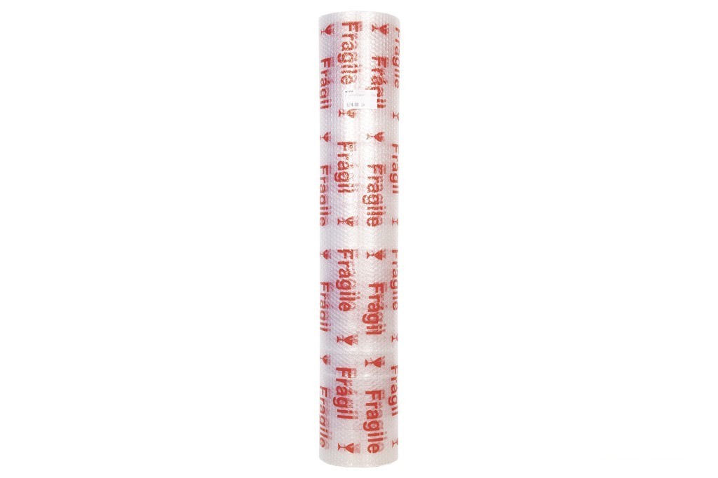 Rollo de Plástico de Burbuja Frágil 40 G/M2, 1,2 X 10 M