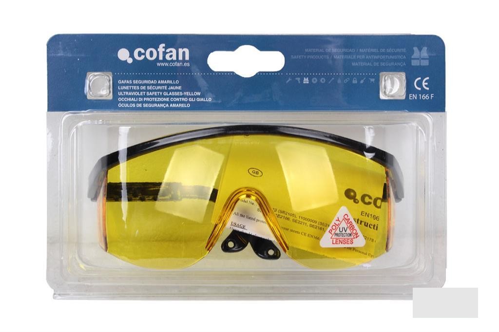 Blister Gafas Seguridad Ultravioleta