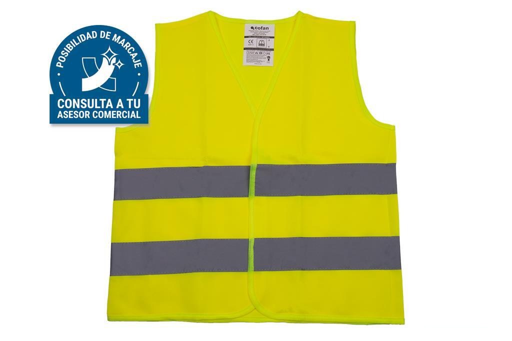 Chaleco Amarillo Reflectante P/Niños