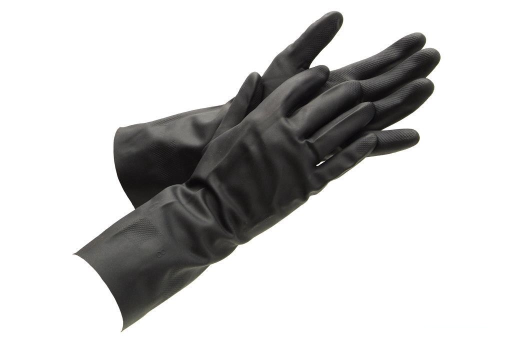 Guante Negro Neopreno 100% T 8 Venta Unitaria