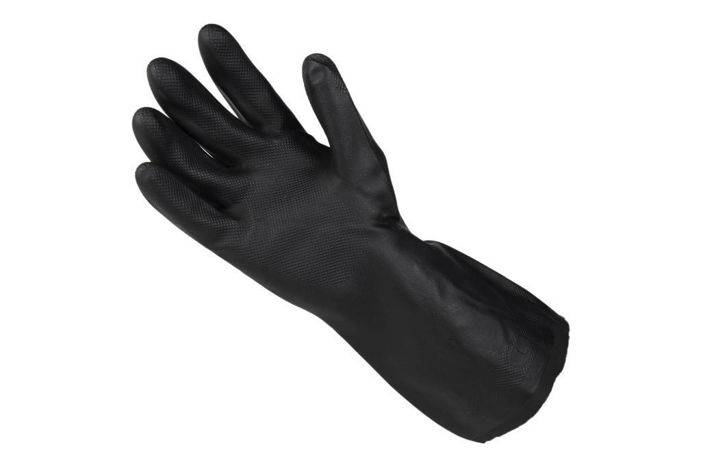 Guante Negro Neopreno 100% T 8 Venta Unitaria - vista alternativa