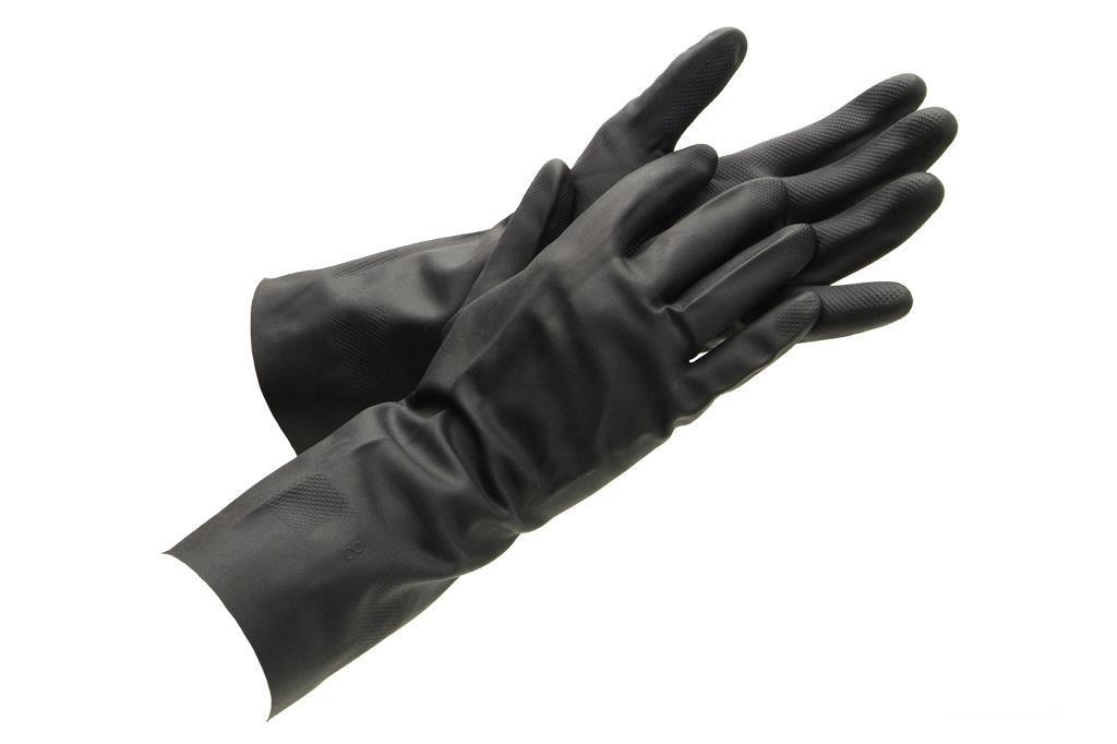 Guante Negro Neopreno 100% T 9 Venta Unitaria