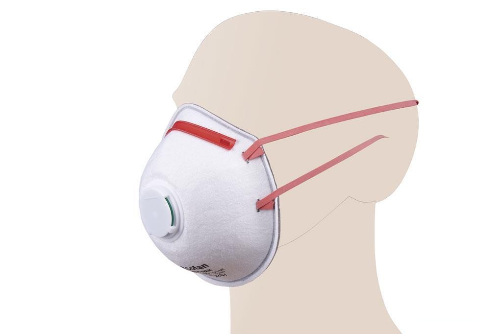 Mascarilla Protec. C/Valvula Ce Ffp3 Nr