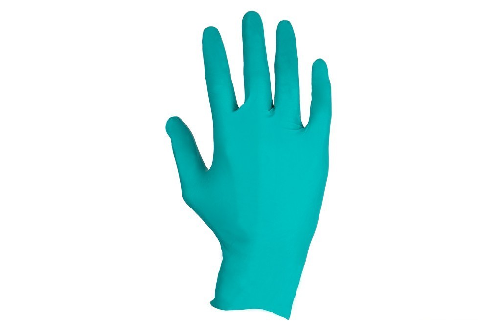 Caja 100 Uds. Guantes Nitrilo Verde Cofan Proteccion Fitosanitarios T-S