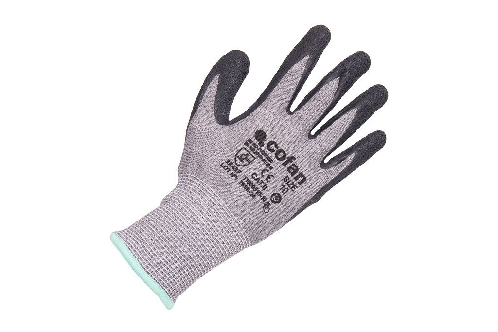 Guante Anticorte Hppe Impregnado de Latex Rugoso Talla 10 Venta Unitaria - vista alternativa