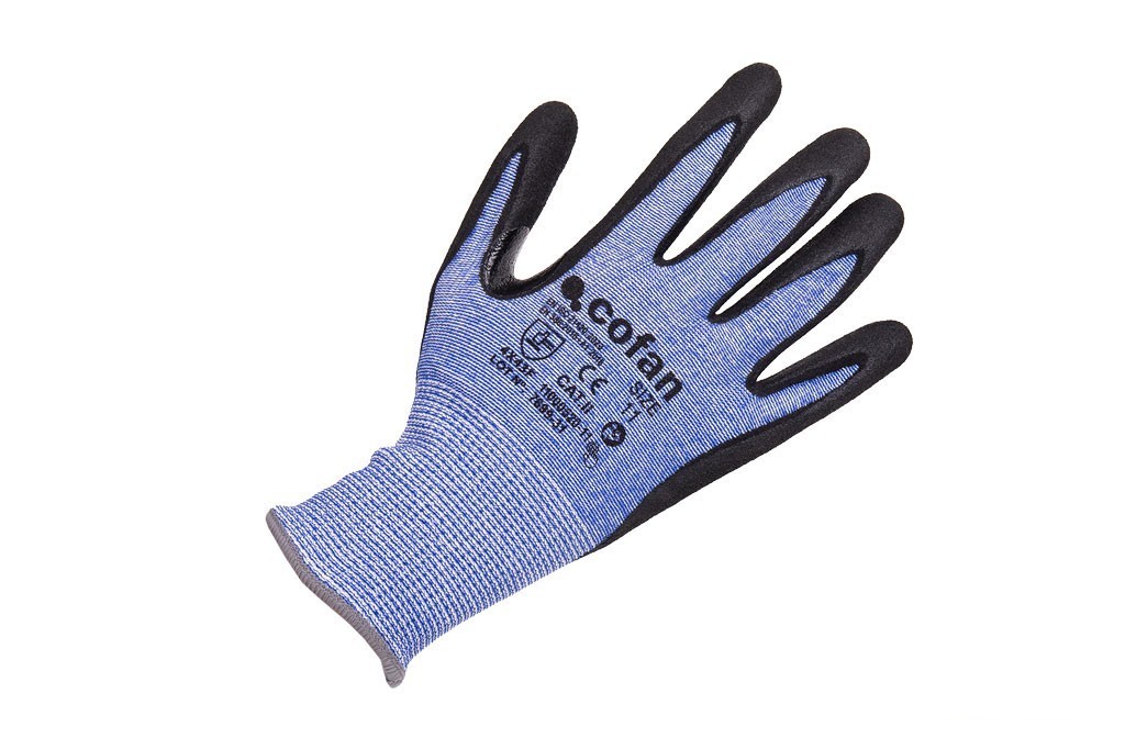 Guante Anticorte Hppe Impregnado de Nitrilo Sandy Coat Talla 7 - vista alternativa