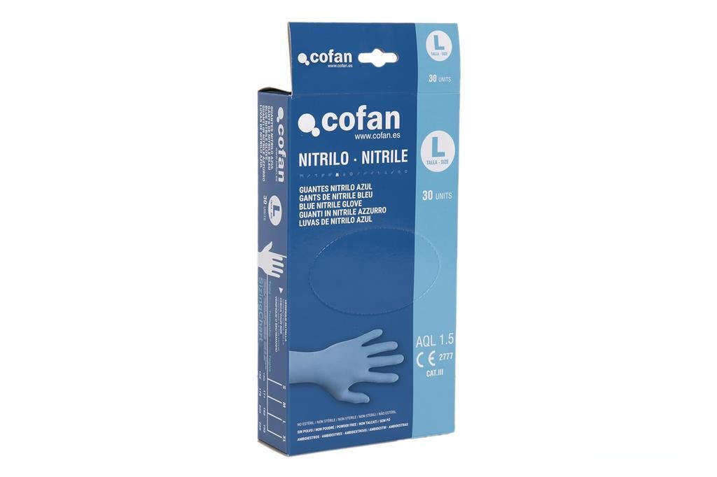 Caja 30 Unds. Guantes Nitrilo T-L - vista alternativa