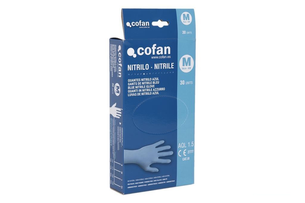 Caja 30 Unds. Guantes Nitrilo T-M - vista alternativa