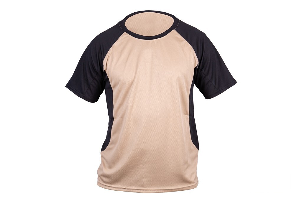 Camiseta Transpirable Modelo Pilote Beige-Negra 160 G/M2 Talla-Xxxl - vista alternativa