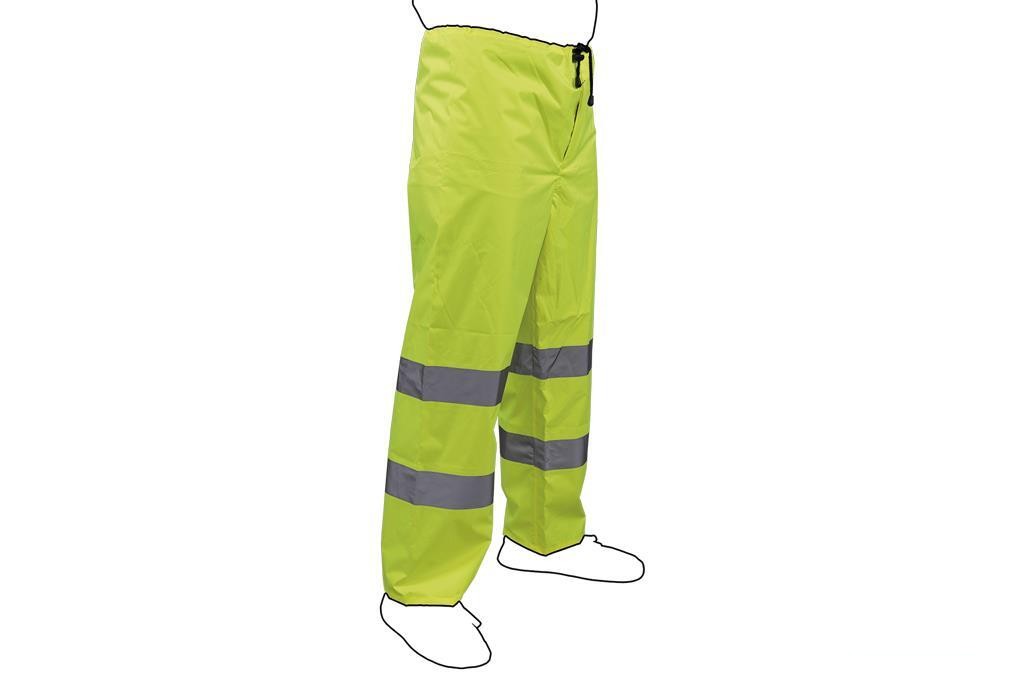 Pantalón de Lluvia de Alta Visibilidad Modelo Rigel Amarilla Talla L - vista alternativa