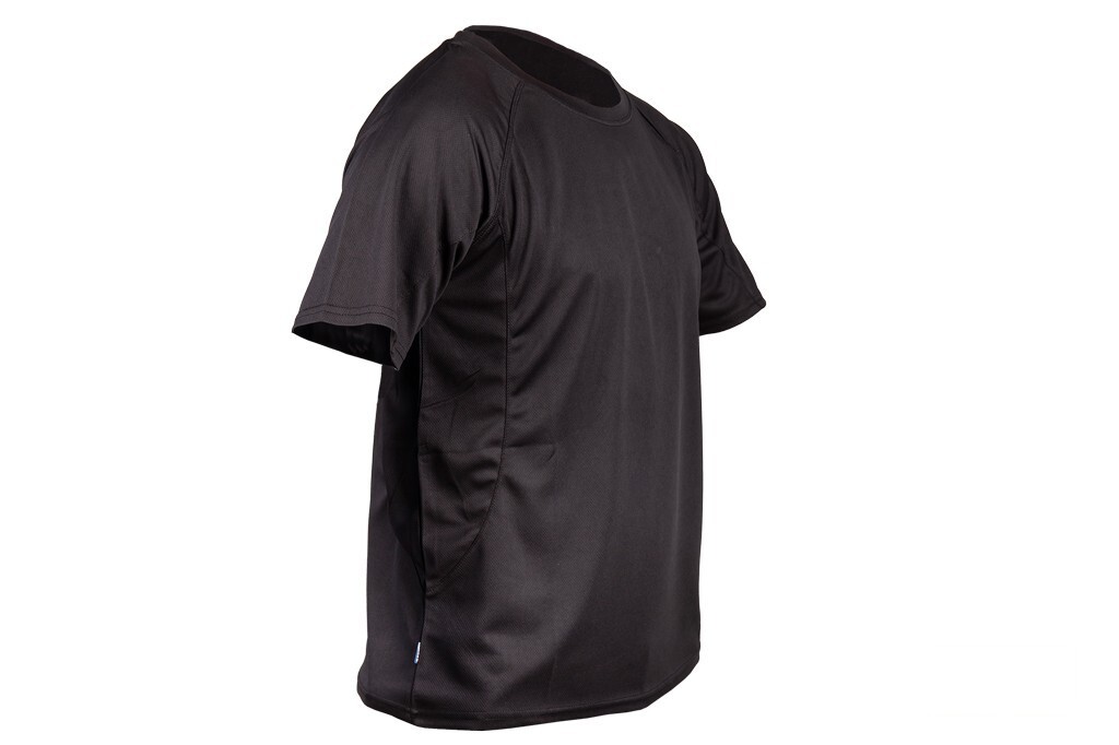 Camiseta Transpirable Modelo Pilote Negra 160 G/M2 Talla-Xxl
