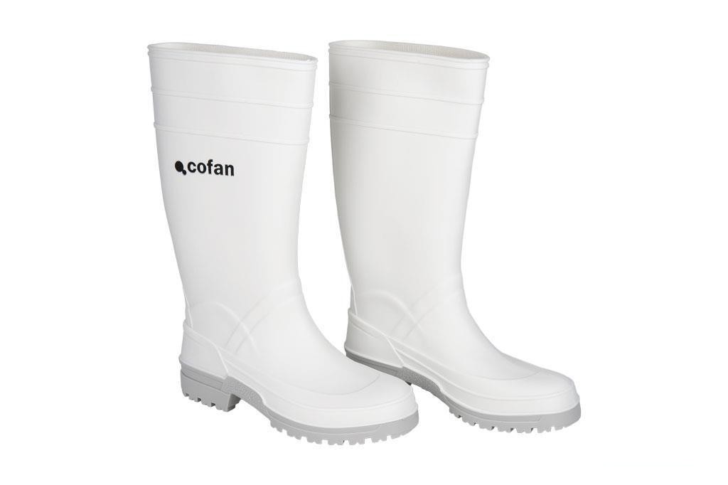 Bota Agua Pvc Blanca Talla 46