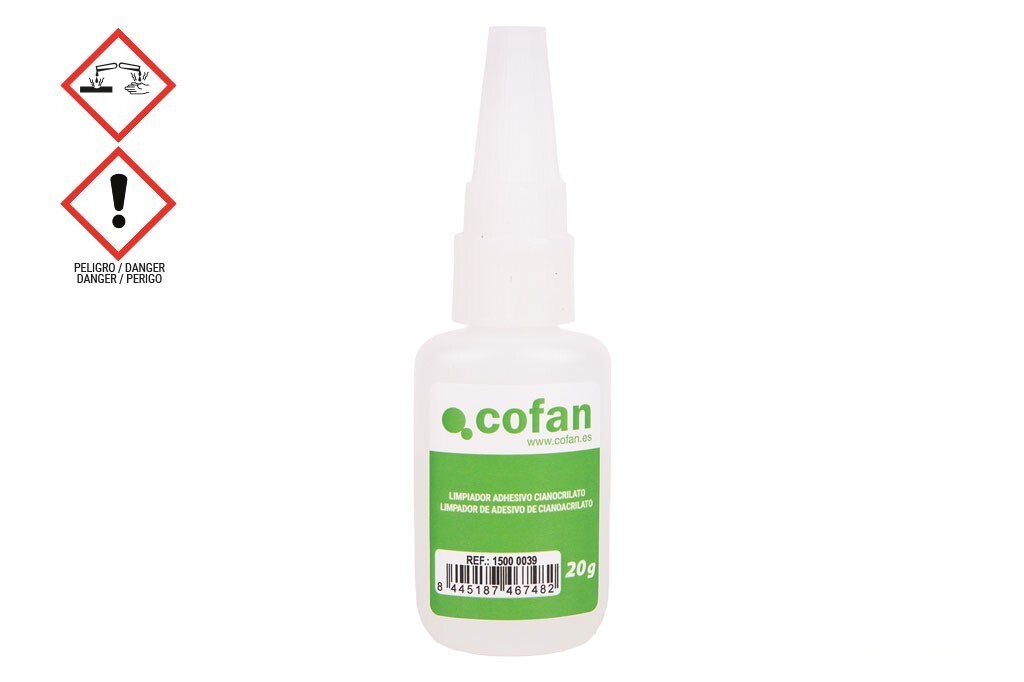 Limpiador de Adhesivo Cianoacrilato 20 G