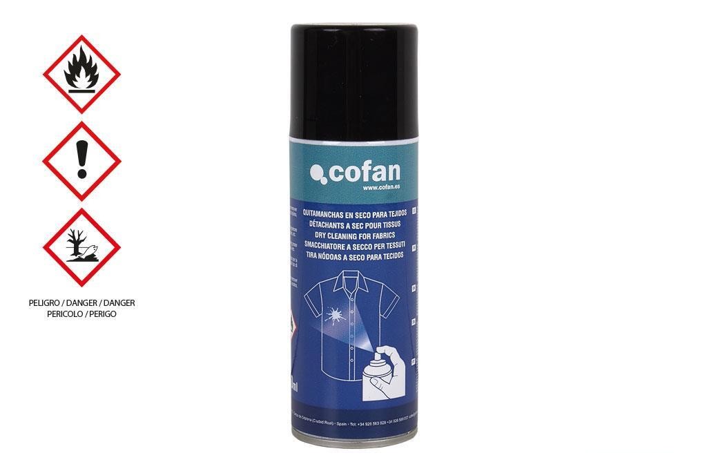 Quitamanchas en Seco para Tejidos 200 Ml