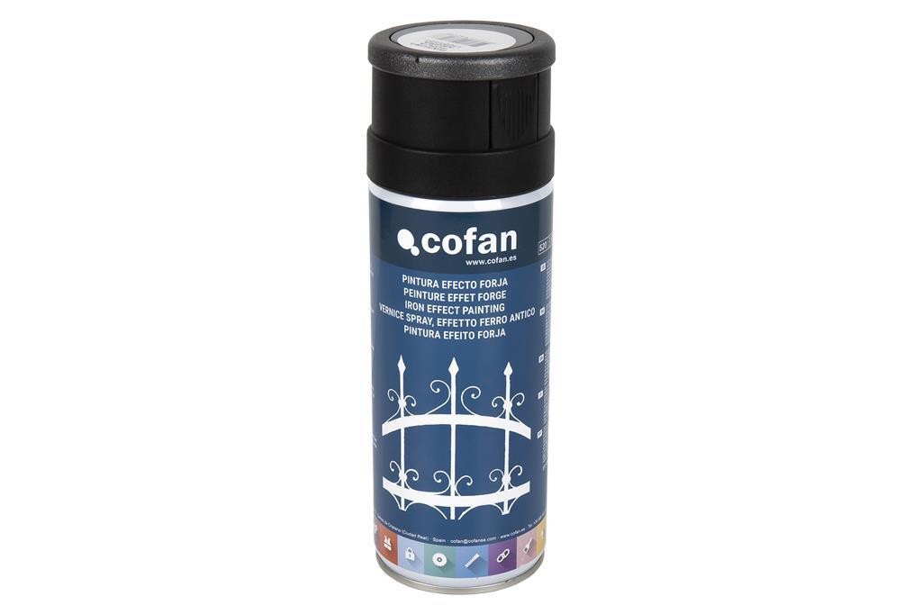 Pintura Efecto Forja Negro 400 Ml - vista alternativa
