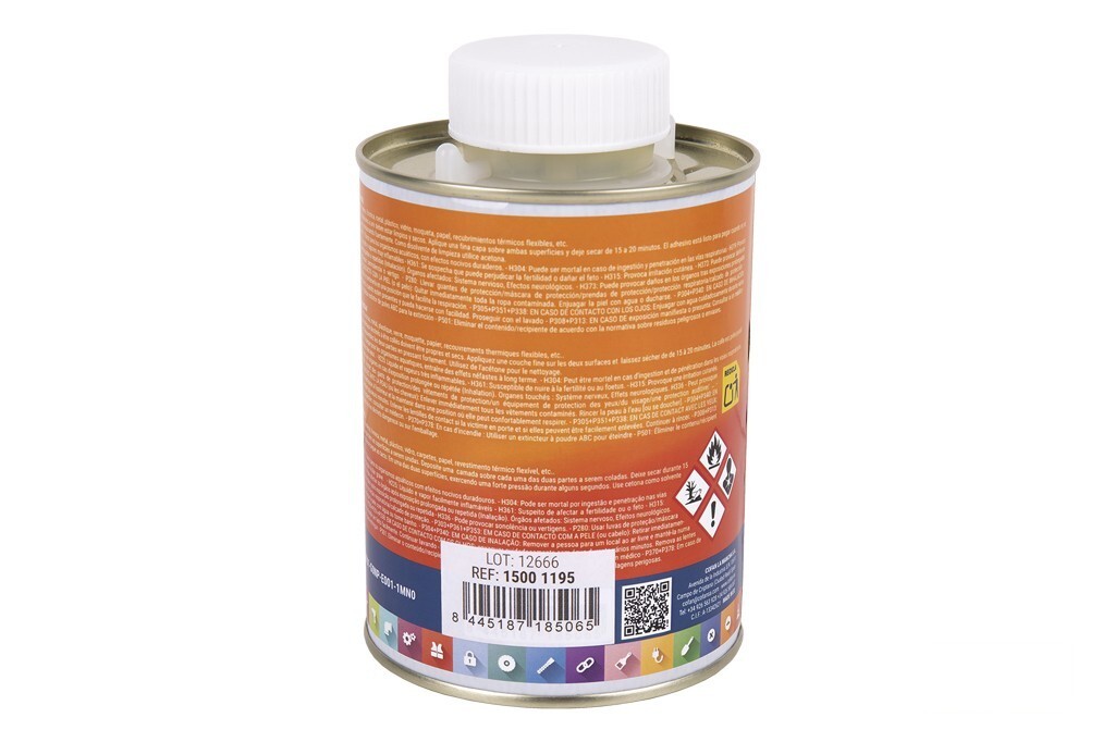 Bote Adhesivo Contacto con Pincel 500 Ml - vista alternativa