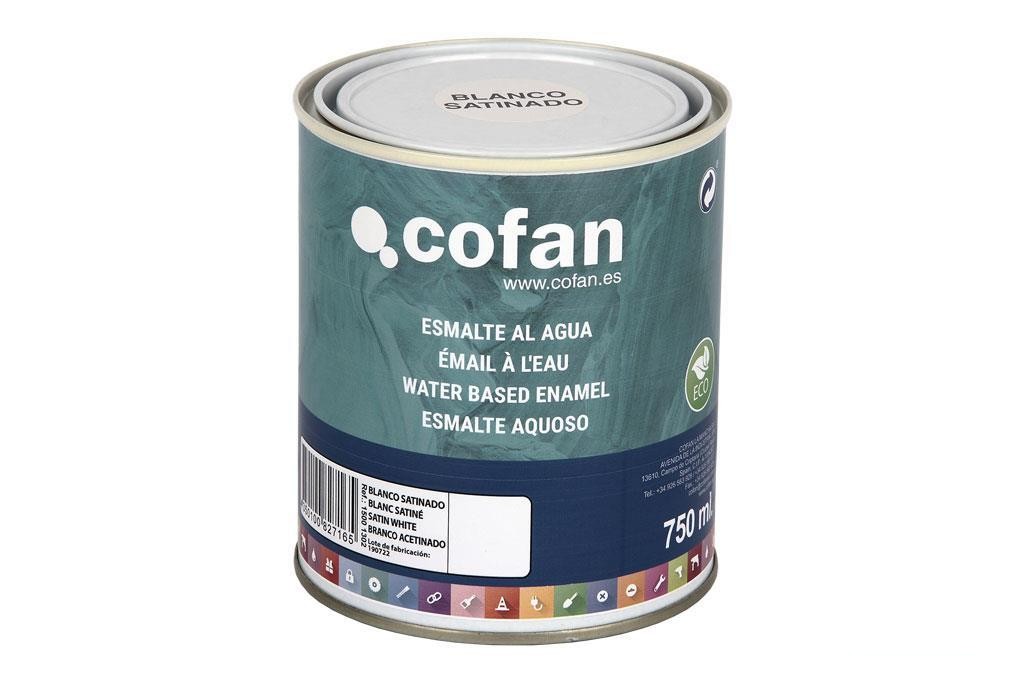 Esmalte Al Agua (750 Ml) Blanco Satinado