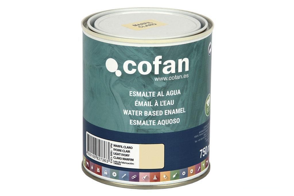 Esmalte Al Agua (750 Ml) Marfil Claro Brillo