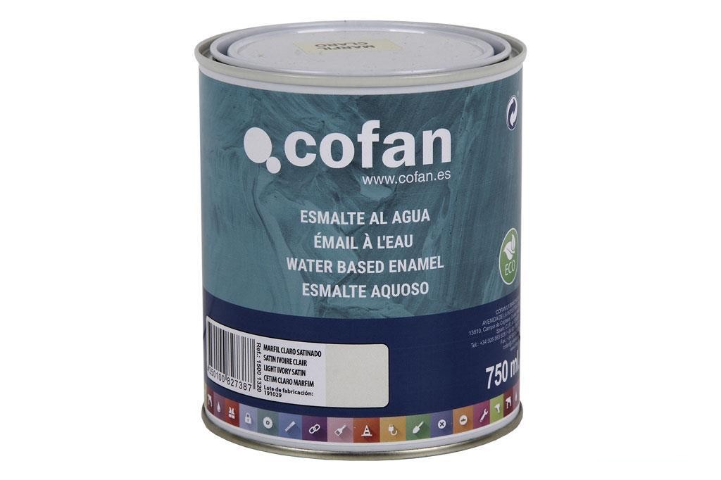 Esmalte Al Agua (750 Ml) Marfil Claro Satinado
