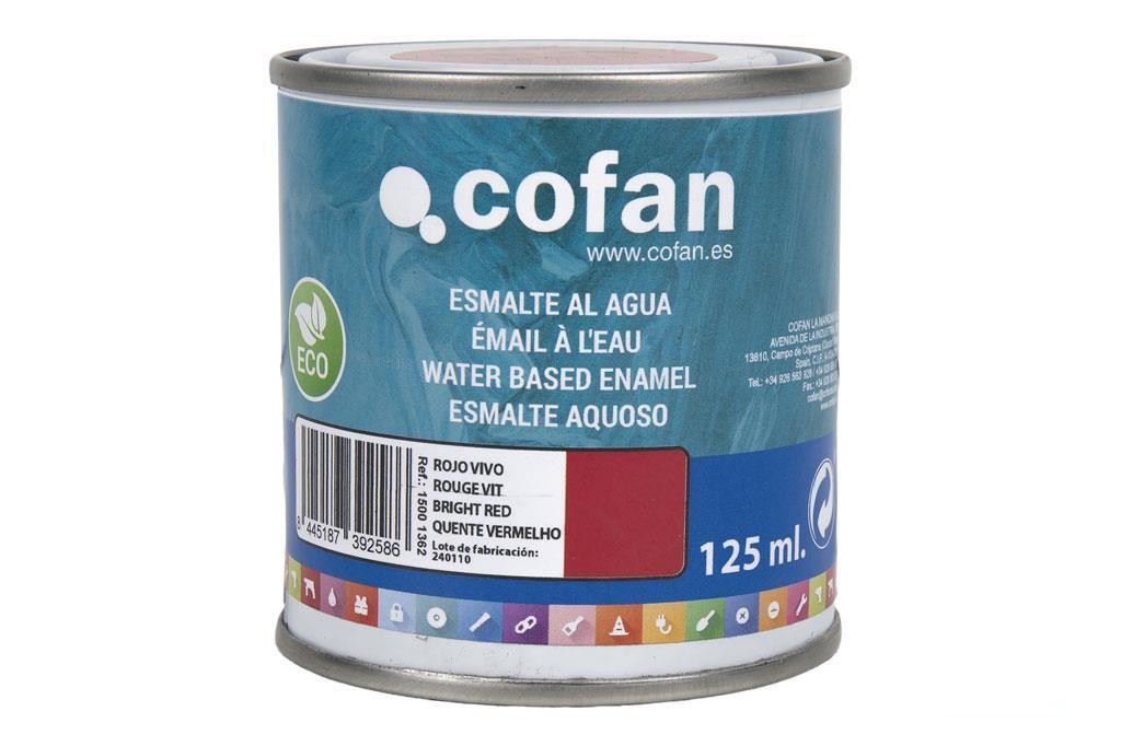 Esmalte Al Agua (125 Ml) Rojo Vivo Brillo