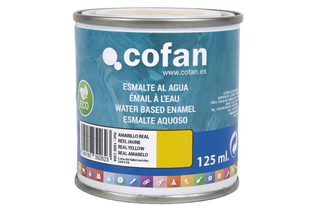 Esmalte Al Agua (125 Ml) Amarillo Real Brillo