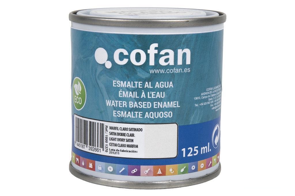 Esmalte Al Agua (125 Ml) Marfil Claro Satinado