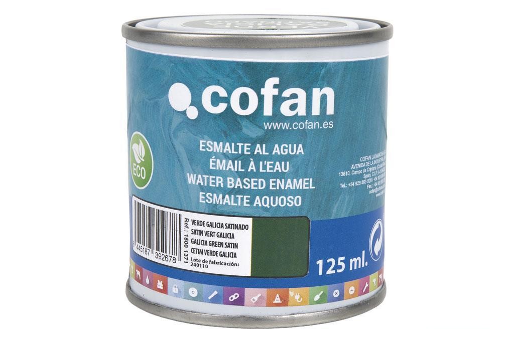 Esmalte Al Agua (125 Ml) Verde Galicia Satinado