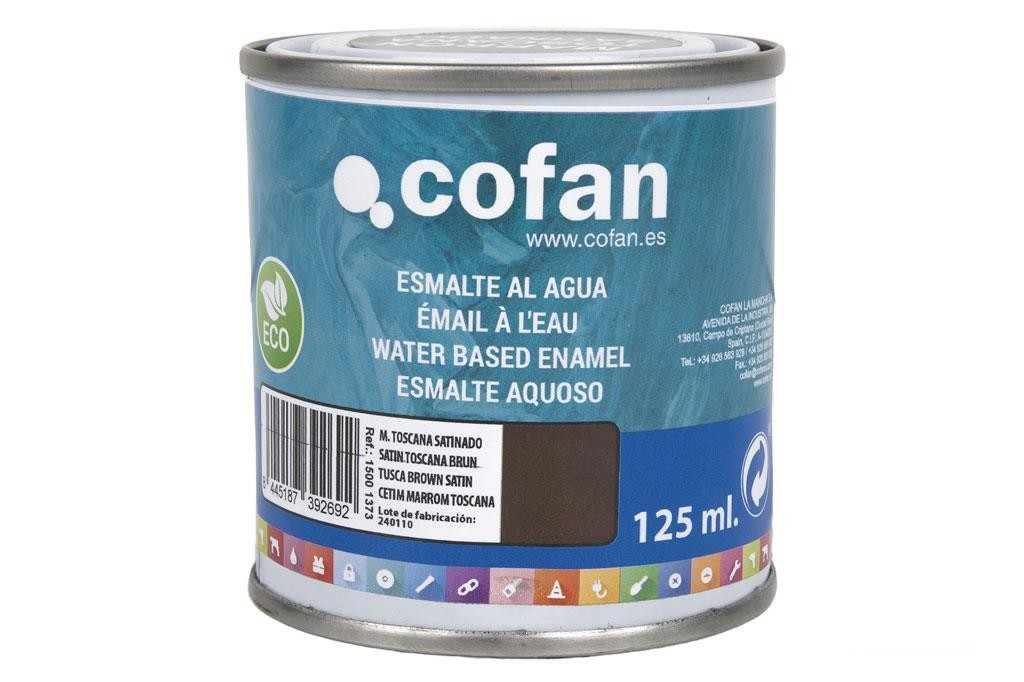 Esmalte Al Agua (125 Ml) Marrón Toscana Satinado