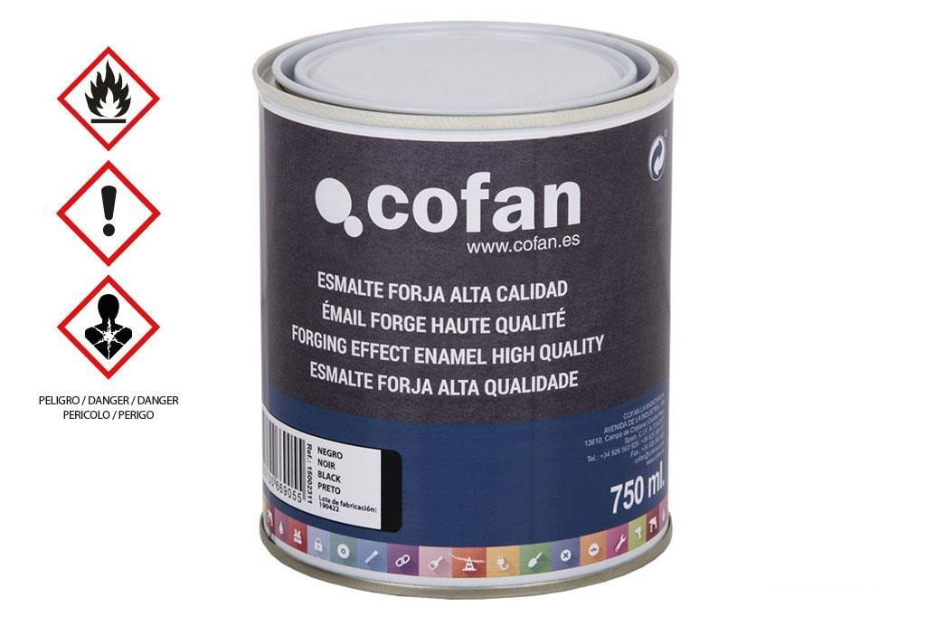 Esmalte Forja Alta Calidad (750 Ml) Negro