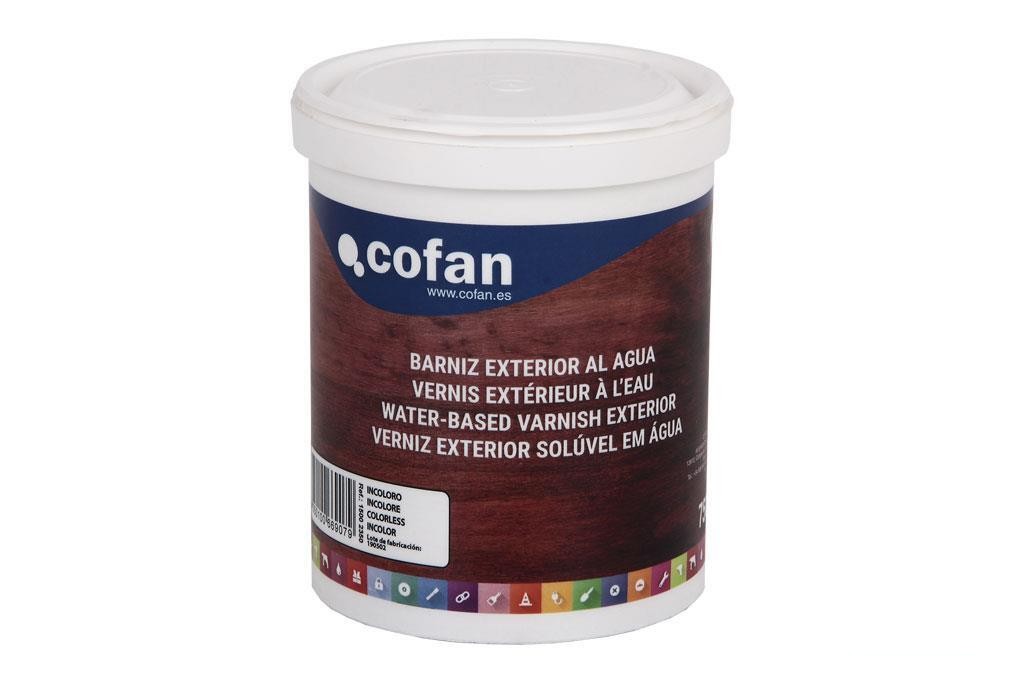 Barniz Exterior Al Agua (750 Ml) Incoloro